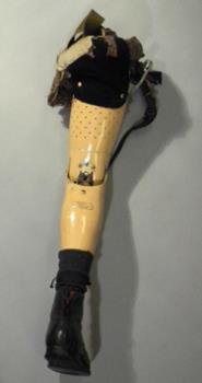 Right Full-length Leg with Boot